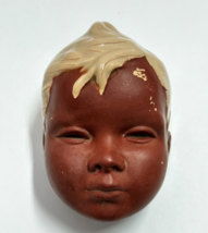 Cortendorf Wall Head Child Mask Ceramics 50s German Vintage - £39.92 GBP