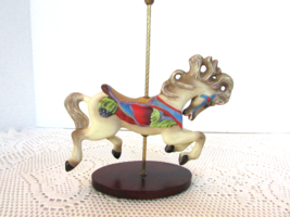 FRANKLIN MINT TREASURY OF CAROUSEL 1988 JUMPER HORSE BY WILLIAM MANNS - £12.33 GBP