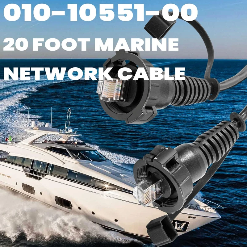 20ft Marine Network Cable for Garmin Navigation Screen Devices - £56.95 GBP