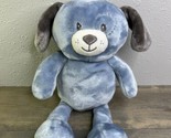Costco Little Miracles Blue Gray Puppy Dog Stuffed Animal 2014 Plush - £18.98 GBP