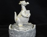 Puff the Magic Dragon Spinning Music Box Rare Vintage in Working Condition - £101.82 GBP