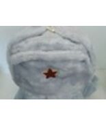 Ushanka Militaire Russe Authentique Off/White Avec Étoile Rouge - $30.70