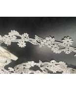 1 Yard Bridal white Rayon venice Venise edge lace trim 2” - €1,96 EUR