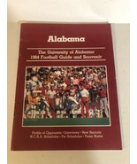 Vintage 1984 Alabama Magazine University Of Alabama Souvenir Football Guide - $8.90