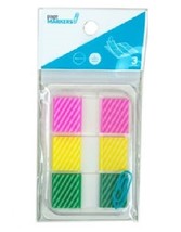 Striped Sticky Page Markers (60 Sheets) - £4.96 GBP