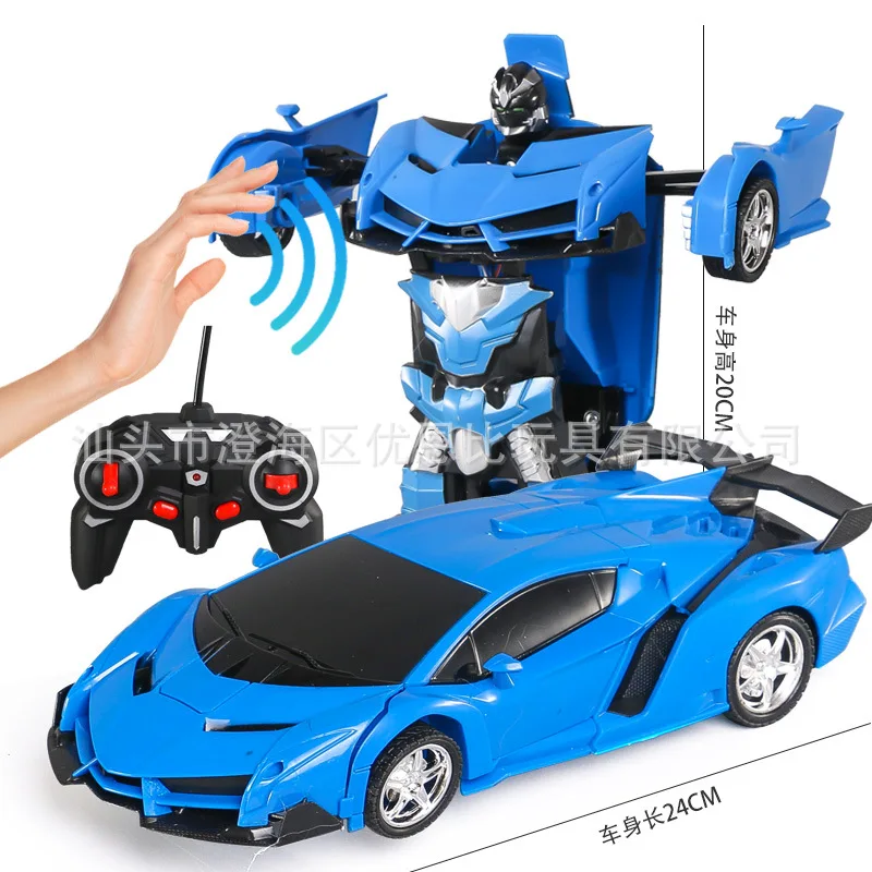 Rc Cars Deformation Remote Control Gesture Induction Toy Car Remote Control - £22.44 GBP