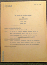 Abbott &amp; Costello (Orig, 1944 Radio Script) Bud Abbotts Personal Script - £382.26 GBP