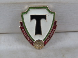 Vintage Soviet Soccer Pin - Torpedo Moscow Shield Design - Stamped Pin  - £14.86 GBP