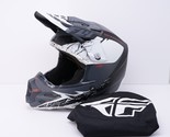 Fly Racing F2 Carbon Helmet Snowmobile Powersports Snell Size Large 59-6... - £132.61 GBP