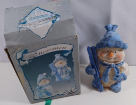 Christmas Collection Snowman Table Top Ornament by Lincolnshire  #5322 - £4.74 GBP