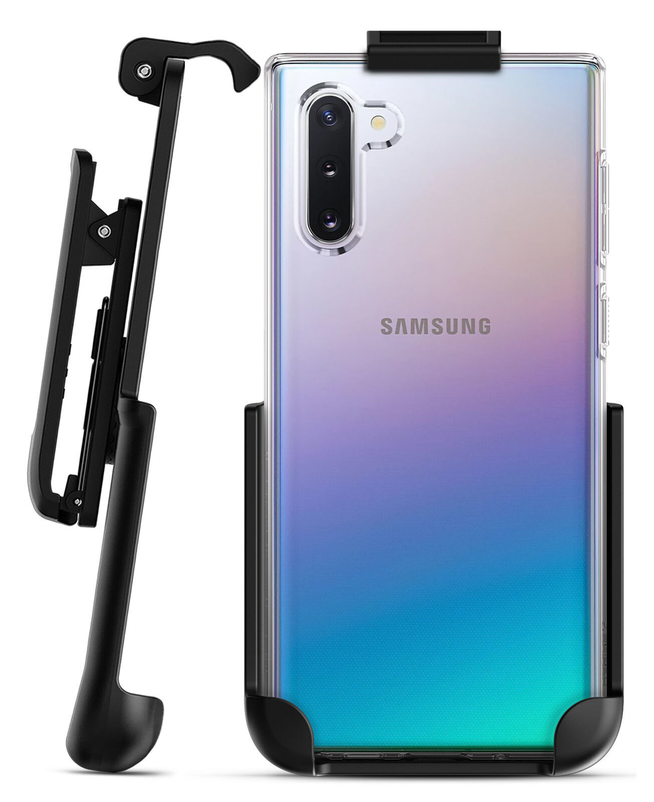 Belt Clip Holster For Spigen Liquid Crystal - Galaxy Note 10 (Case Not Included) - $21.99