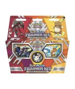 POKEMON TCG SUN AND MOON TRAINER KIT LYCANROC / ALOLAN RAICHU FACTORY SE... - $639.00 MXN