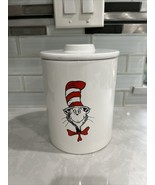 Dr. Seuss cat in the hat, White Ceramic Cookie Jar - £23.53 GBP