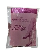Medium Silkies Pantyhose Mocha Brown Tights Control Top 070203 USA 2 Pack - $373.64 MXN