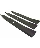 3 Mower Blades for 46&quot; 47&quot; 48&quot; Deck John Deere Hydro 185 212 214 314 316... - $76.10