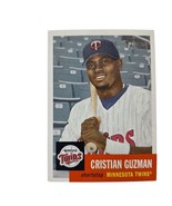 2002 Topps Heritage Cristian Guzman #290 Minnesota Twins MLB Baseball Card - $2.22