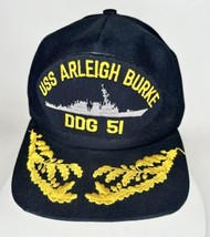 Vintage USS ARLEIGH BURKE DDG-51 NAVY SHIP Cap/Hat New Era - $29.65