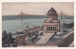 Grant&#39;s Tomb Hudson River Bridge New York NY Postcard Lumitone Photoprint A02 - $2.99