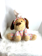 Dandee Dan Dee Collector Choice Plush Stuffed Animal Dog bunny Toy Large 15 in - £15.03 GBP