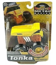 Tonka Yellow Monster Dump Truck. Metal Movers 3 1/2&quot;. NEW. - $25.99