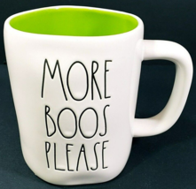 Rae Dunn by Magenta More Boos Please White Coffee Mug 4.75&quot; x 3.5&quot; NWT - $16.82