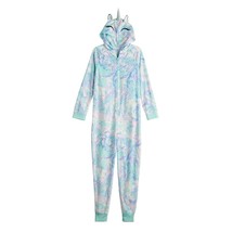 Fleece One-Piece Pajamas Size 6 7 8 14/16 Blanket Sleeper Union Hooded U... - $468.33 MXN