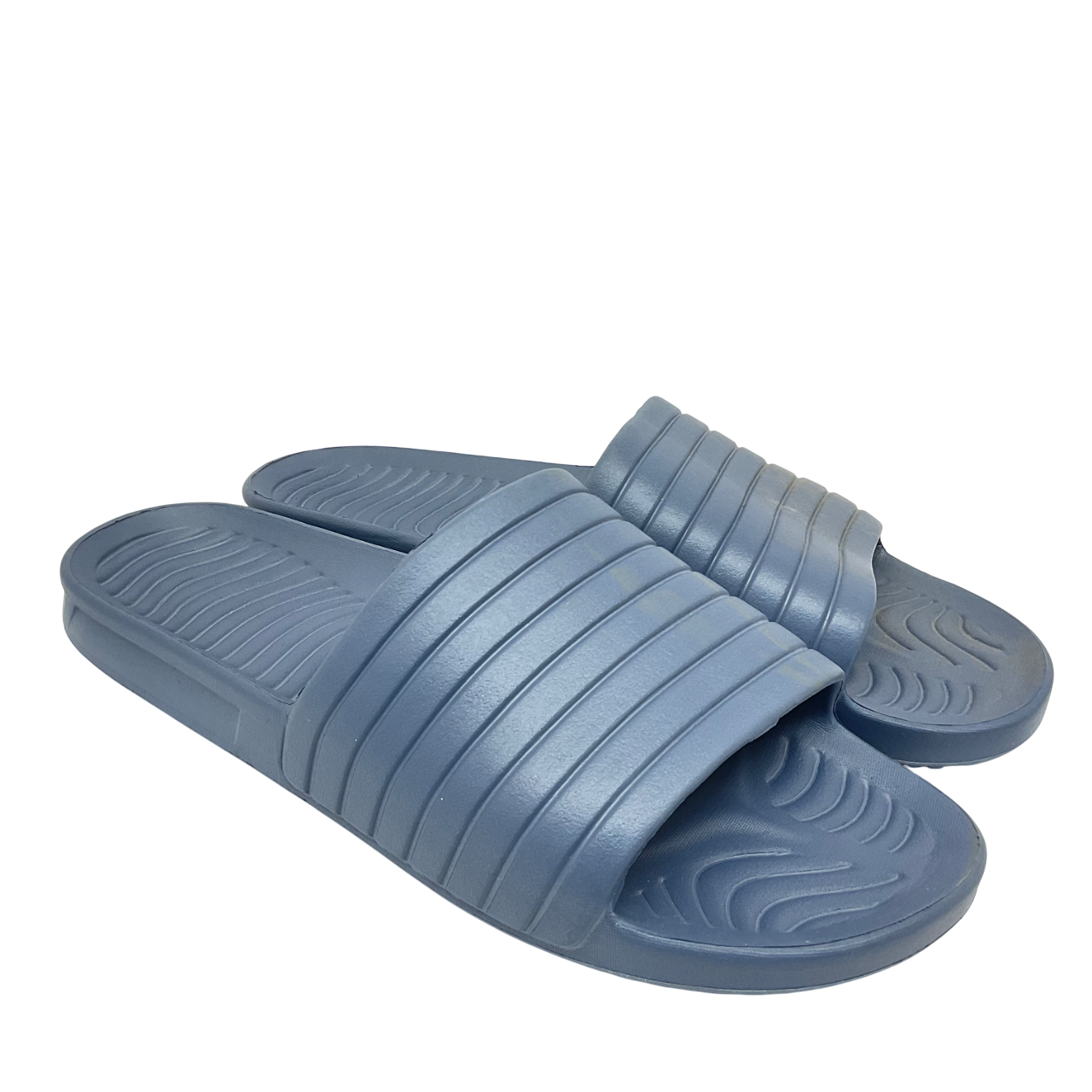 Unbranded Men&#39;s Slide Sandals *Made In USA* Blue Size 13M - $28.49