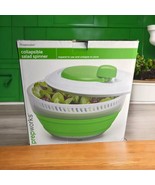 Progressive Prepwork 3 Quart Salad Spinner- Green White 9.6” Package  - $28.05