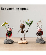 Set of 4 Nordic metal ant statue sculpture decor, Indoor bathroom kid&#39;s ... - $75.22 CAD