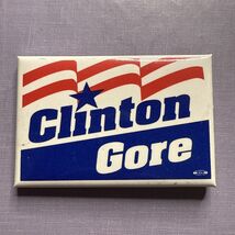 President Bill Clinton Al Gore 1996 Political Campaign &#39;96 Pin Pinback B... - $6.95