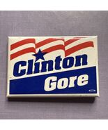 President Bill Clinton Al Gore 1996 Political Campaign &#39;96 Pin Pinback B... - $6.95