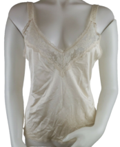 Vtg Maidenform Camisole Womens 34 Something Special Lace Trim ILGWU Antr... - £16.94 GBP