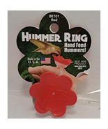 Hummer Ring red Hummingbird Feeder for hand feeding brand New - $5.00