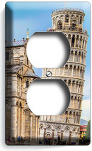 ITALIAN CATHEDRAL LEANING TOWER OF PISA EUROPEAN TRAVEL OUTLET PLATES RO... - £8.03 GBP