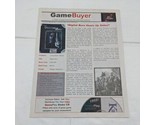 Game Buyer A Retailers Buying Guide Magazine Newspaper Dec 2002 Impressi... - £84.10 GBP