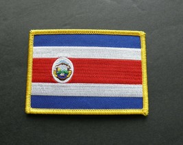 Costa Rica International Country Flag Embroidered Patch 3.5 X 2.5 Inches - £4.40 GBP