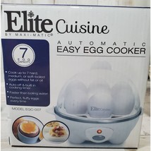 Elite Cuisine Automatic Easy Egg Cooker Model EGC-007 TESTED - $15.43