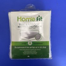 Home fit Waterproof Mattress Protector Fitted Soft Top Queen - $19.00