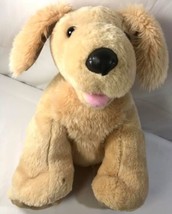 Build a Bear Workshop Tan and Brown Puppy Dog stuffed/plush - 12&quot; - £17.44 GBP