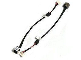 Ac Dc-in Power Jack w/Cable Harness Connector Socket for DELL INSPIRON M... - $446.75 MXN