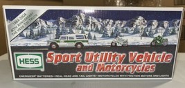 2004 Hess Truck Sport Utility Vehicle and Motorcycles NEW in Box - £27.24 GBP