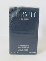 Eternity by Calvin Klein 3.3 oz Eau de Toilette Spray for Men New Old Stock - $39.50