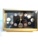 Numismatic Coin Clock by Marion Kay Ambassador Last US Silver 1964 - €105,16 EUR