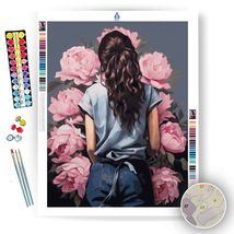 Floral Back Beauty - Paint by Numbers - £23.52 GBP+