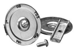 Gardner Bender KO701 Metal Knockout Seal, �" Conduit Size, Marked Size, - $75.53