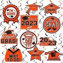 31 Pieces Graduation Decorations Class of 2023, Graduation Hanging Swirl... - £10.25 GBP