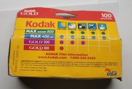 Kodak Gold 100 Speed 35mm  Color Film Open Box 4 pack Original EXP 05/20... - $29.69