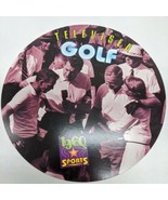 1960s Sports Televised Golf Circular Cardboard Collectable With Fun Facts - $8.01