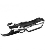 Snow Racer Sled with Textured Grip Handles and Mesh Seat - Color: Black - $169.04