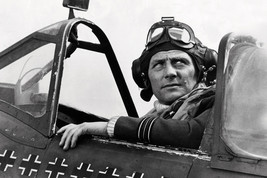 Robert Shaw Battle Of Britain Cockpit Of Spitfire World War 2 Plane 18x2... - £19.10 GBP